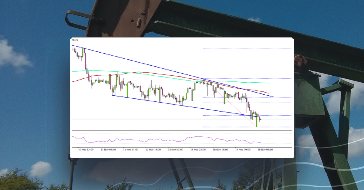 Crude Oil Price At Risk of More Downsides