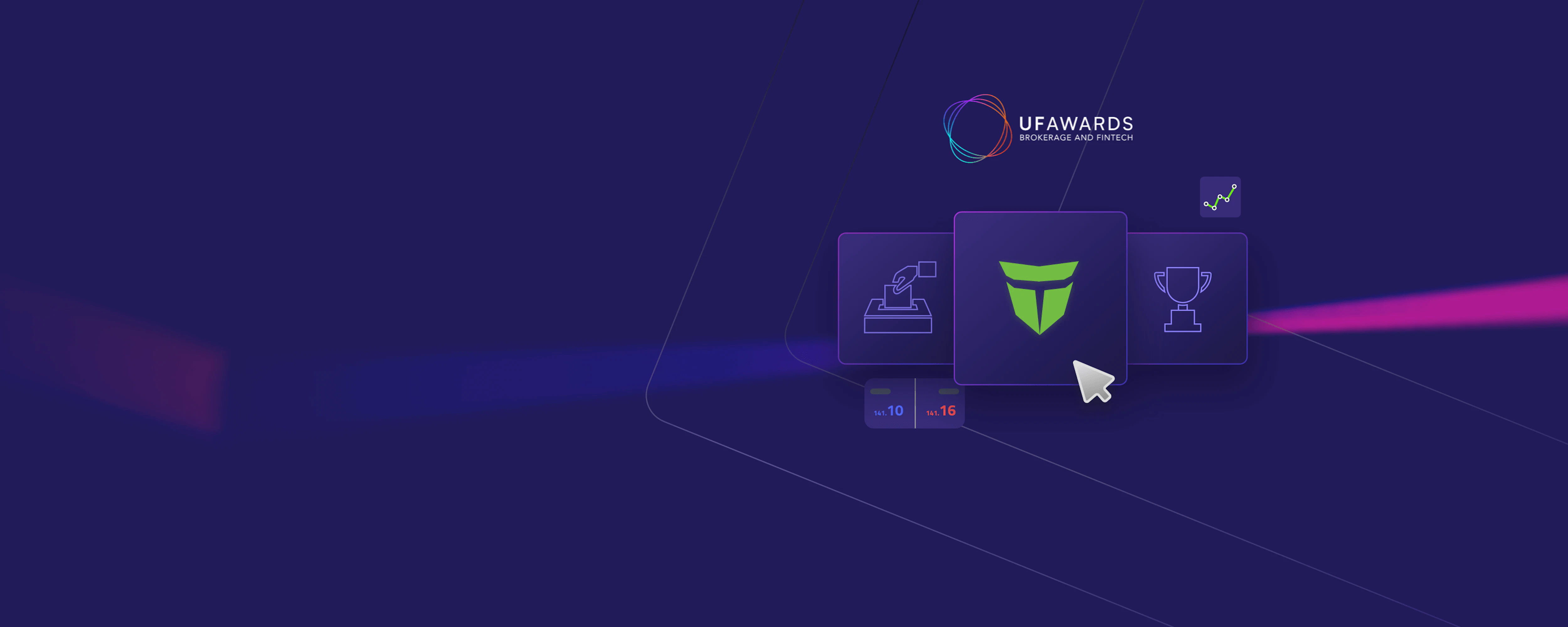Trading screen