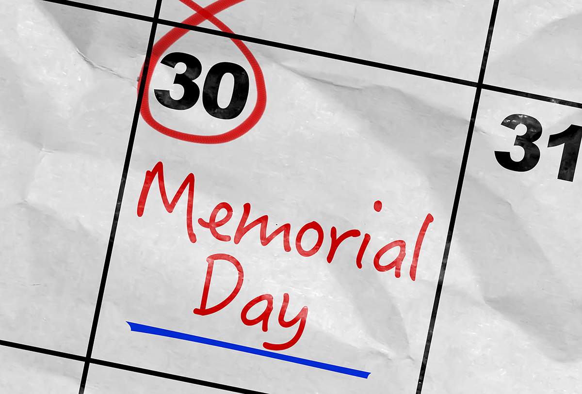 Memorial Day Holiday Market Hours