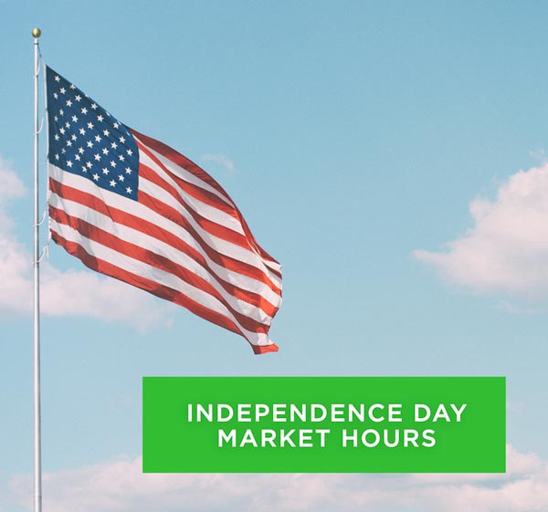 Independence Day Holiday Market Hours