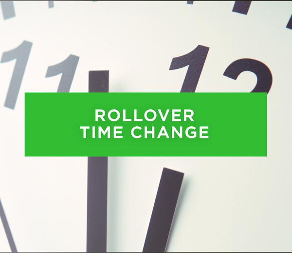Rollover Time Change