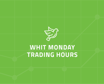 Whit Monday Holiday Trading Hours 2018